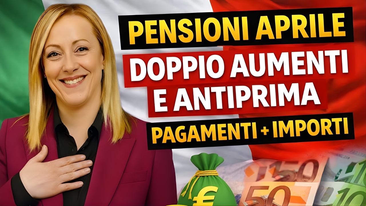 Pensioni aprile