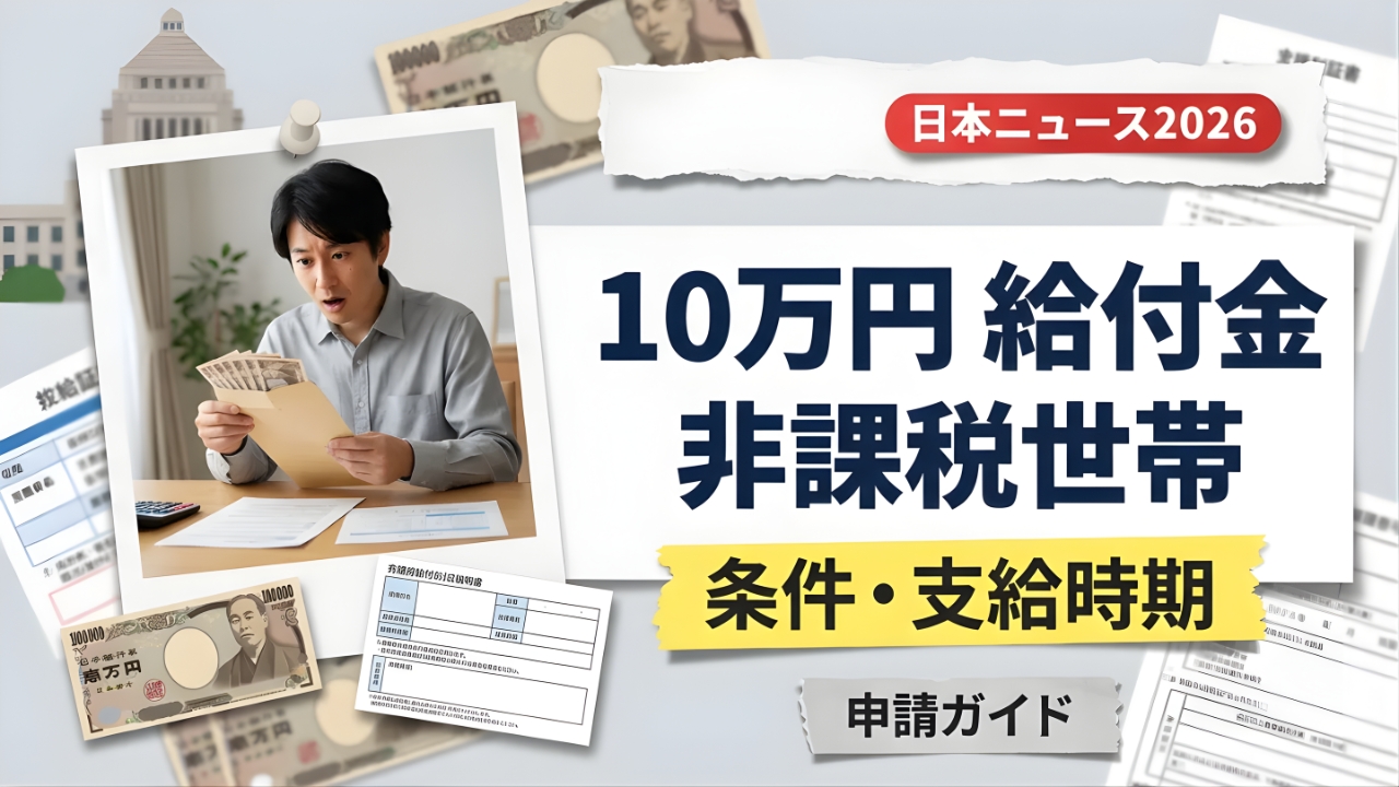 非課税世帯10万円給付金2026